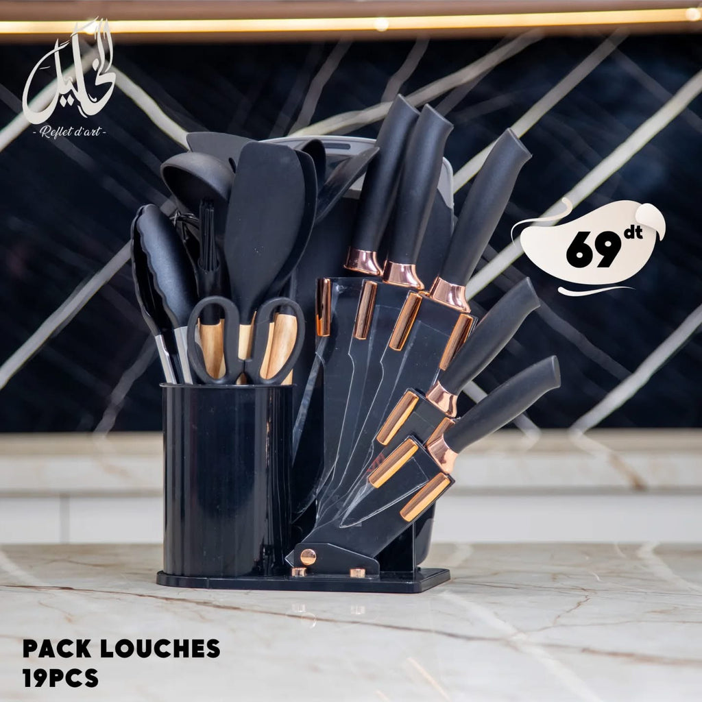 PACK LOUCHE 19PCS