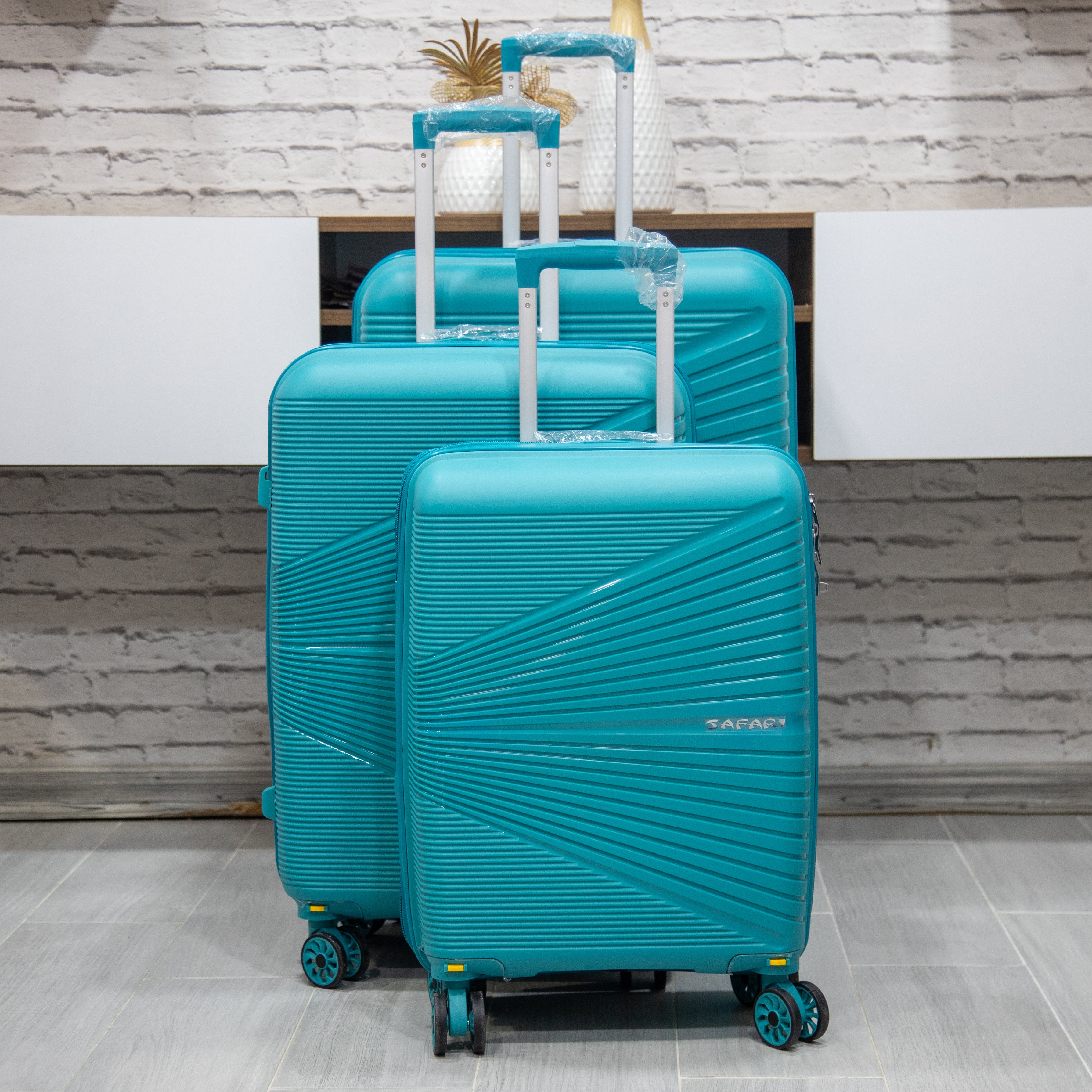 SET DE 3 VALISES PP DEMONTABLE