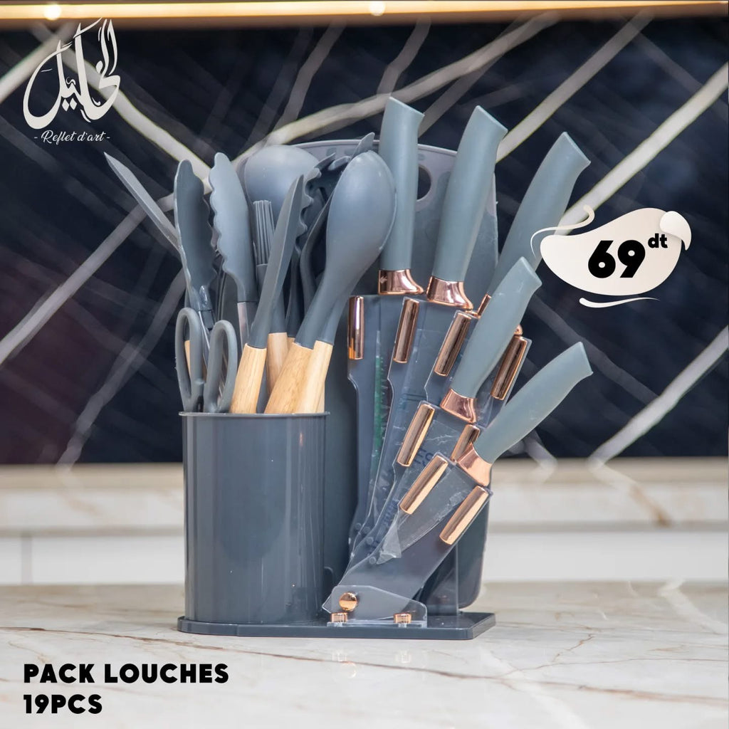 PACK LOUCHE 19PCS