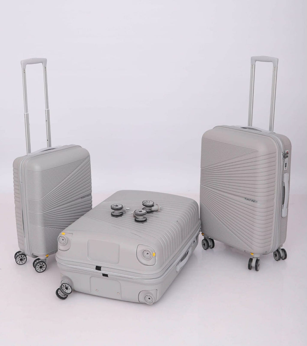 SET DE 3 VALISES PP DEMONTABLE