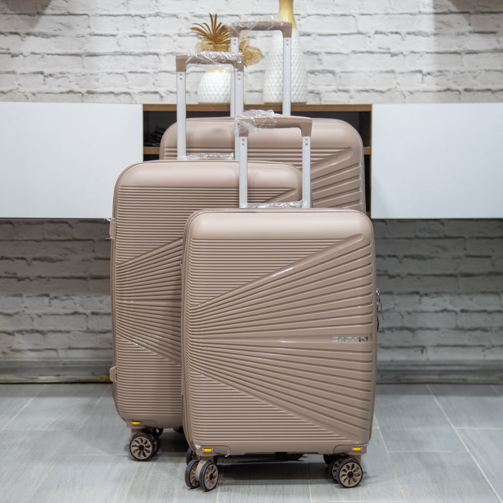 SET DE 3 VALISES PP DEMONTABLE