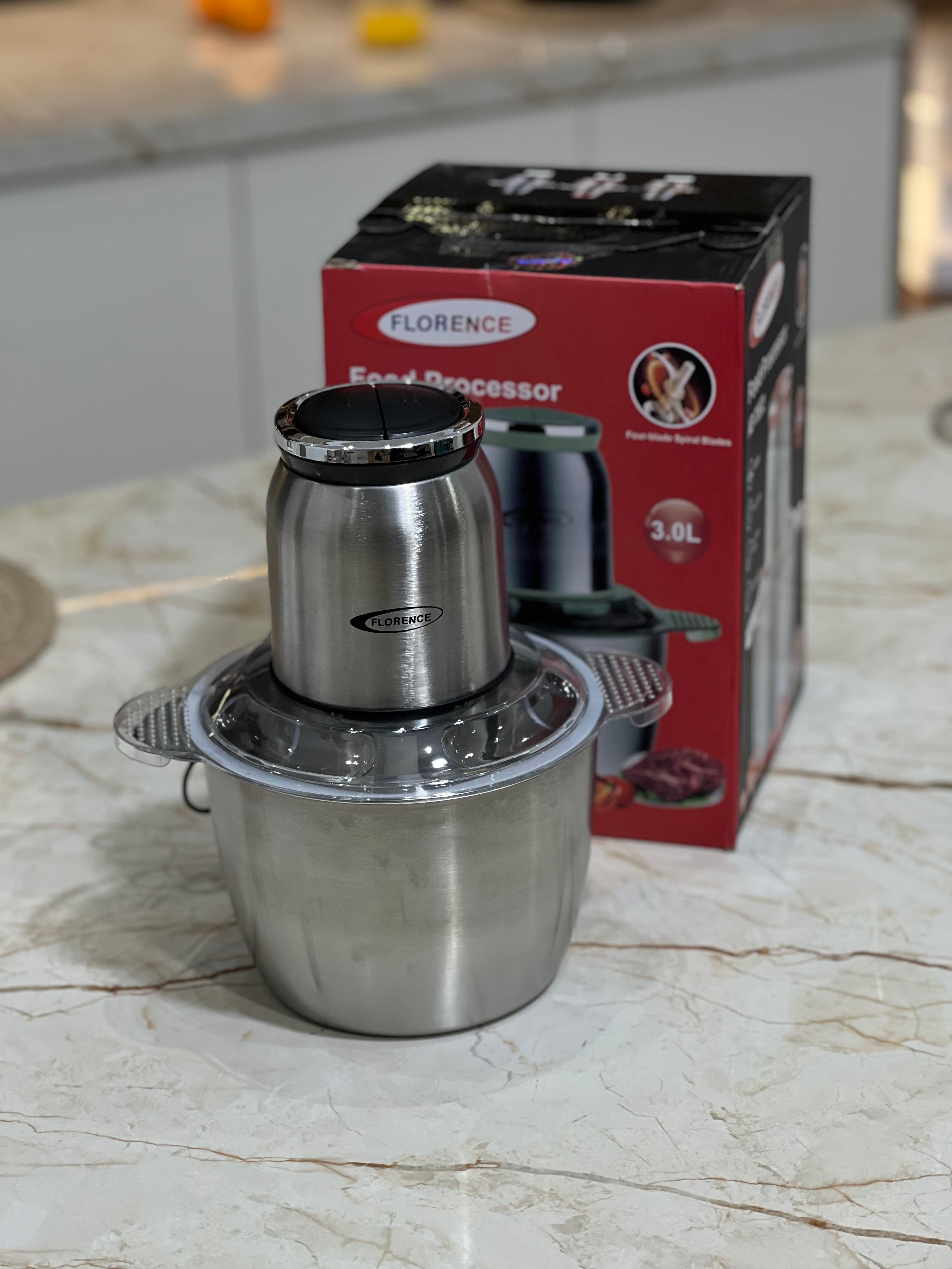 HACHOIR Electrique FLORENCE  1000w 3Litre