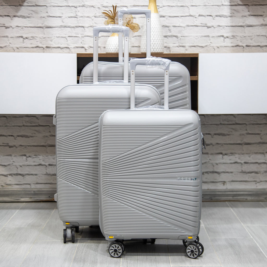 SET DE 3 VALISES PP DEMONTABLE