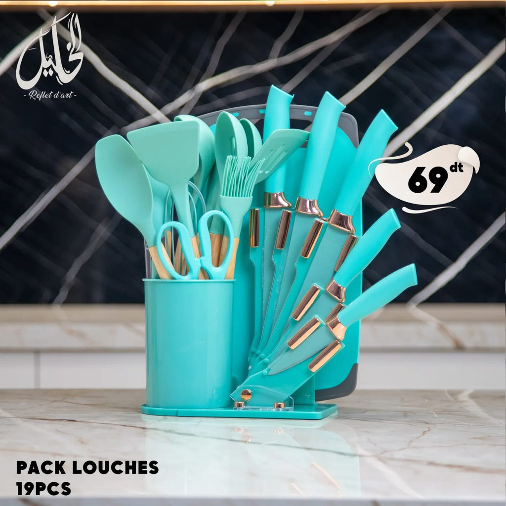 PACK LOUCHE 19PCS